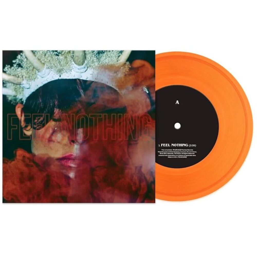 The Plot in You - FEEL NOTHING / Paradigm      Translucent Orange 7" Single
